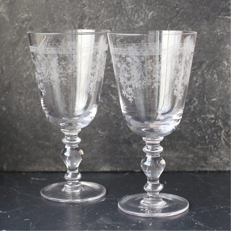 Новогодний набор бокалов "Ажур де Пари"  350мл, 2шт