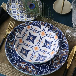 Набор тарелок для сервировки "Beautiful patterns" 4 вида