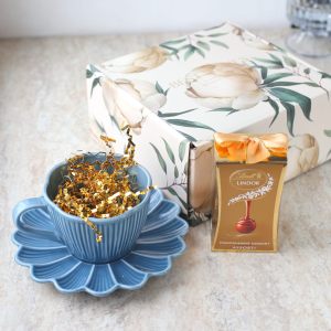 Подарочный набор с чайной парой "Lotus magic"