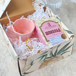 Подарочный набор с кофейной парой "Lotus magic"