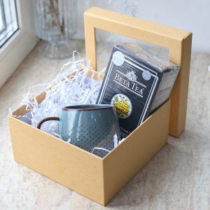 Мужской подарочный набор с кружкой "Dots"