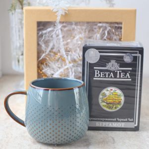 Мужской подарочный набор с кружкой "Dots"