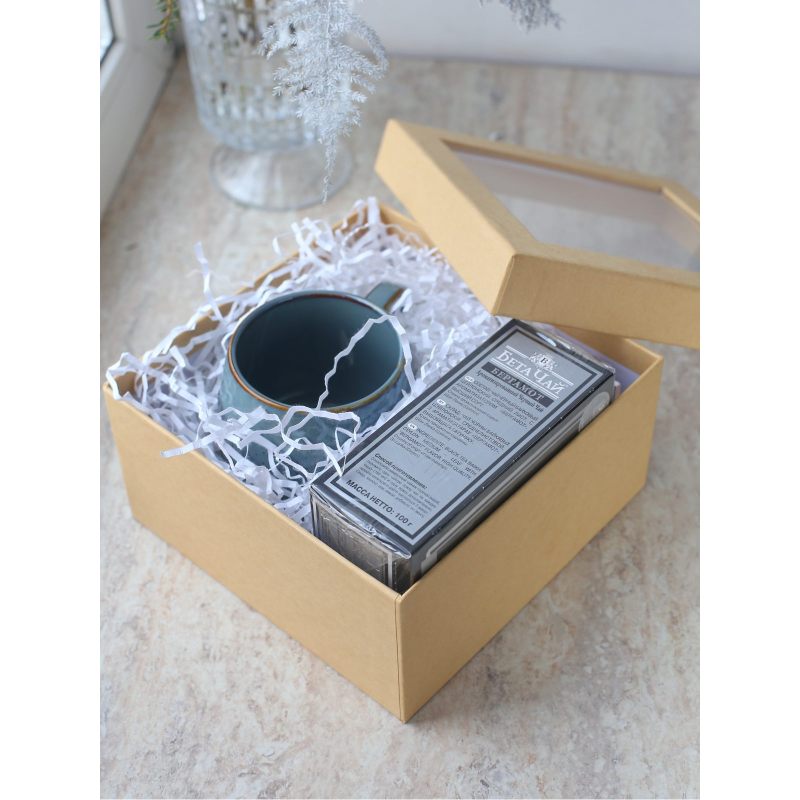 Мужской подарочный набор с кружкой "Dots"