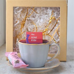 Подарочный набор к 8 Марта с чайной парой "England Collection"