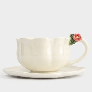 Чайная пара "Gentle flower" 360 мл в подарочной упаковке