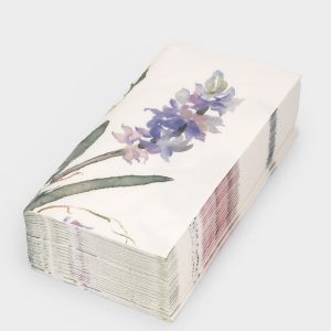 Салфетки бумажные трехслойные "Весенние" 20 штук