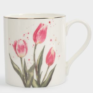Кружка фарфоровая "Floristics" 380 мл в подарочной упаковке