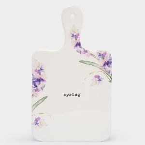 Подставка под горячее керамическая "Сирень" 15x25,5 см