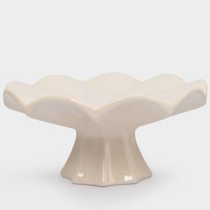 Ваза /конфетница для фруктов и сладостей "Зефир" 24х11 см