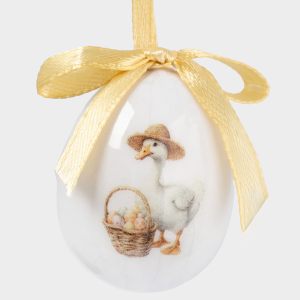 Подвесное украшение "Пасхальное яйцо" декоративная подвеска с изображением