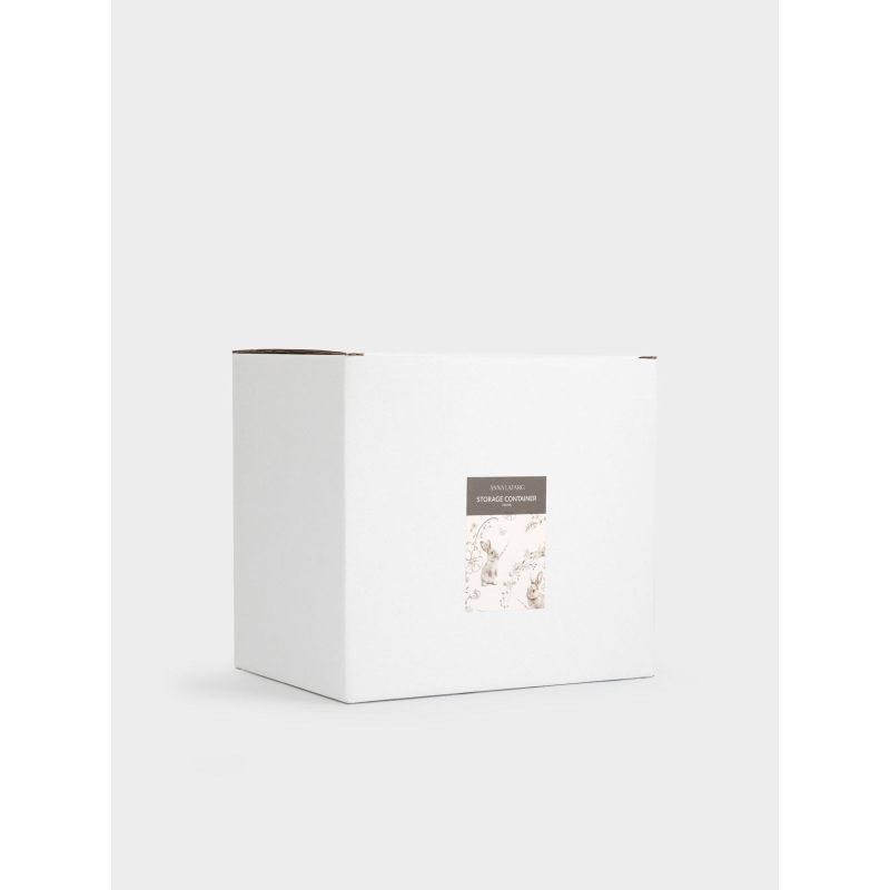 Пасхальная емкость для хранения "Белый кролик" в подарочной упаковке