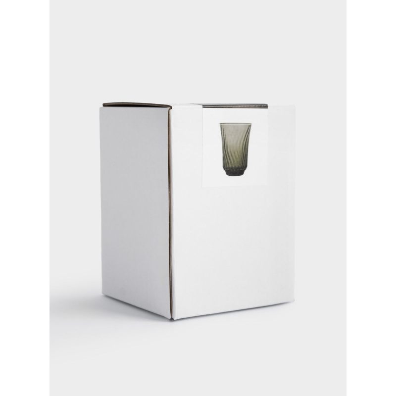 Стакан с цветным напылением "Пасхальный" 350 мл в подарочной упаковке