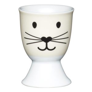 Подставка для яйца "Cat Face" из фарфора