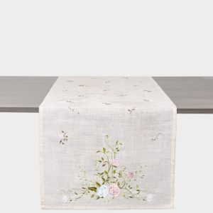 Дорожка настольная "Пасхальная" с вышивкой 40х160 см