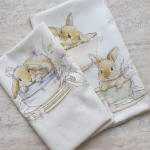 Набор кухонных полотенец "Кролики на кухне" 2 шт