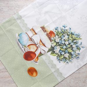 Кухонное полотенце "Пасхальный кулич"