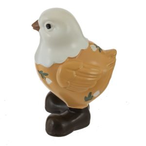 Пасхальная декоративная фигурка "Цыпленок в сапогах"