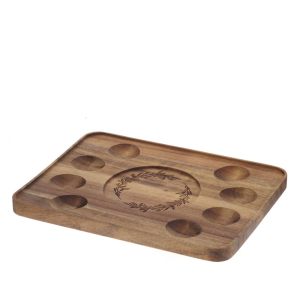 Сервировочная подставка "Натуральная Пасха" для яиц и кулича