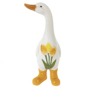 Декоративная пасхальная фигурка "Гусь"