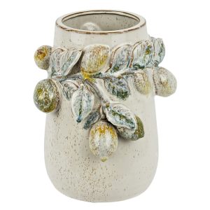 Ваза керамическая "Ветка лимона"