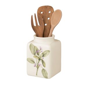 Органайзер для кухонных принадлежностей "Rosemary" с приборами в подарочной упаковке