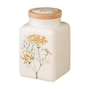 Ёмкость для крупной соли с крышкой "Rosemary" 19 см в подарочной упаковке