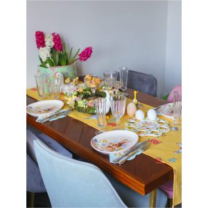 Пасхальная дорожка на стол "Гуси"