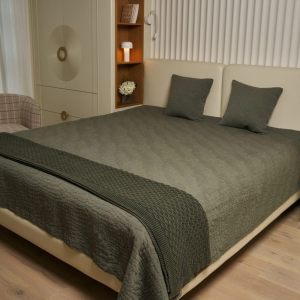 Покрывало "TREE BARK", зелёный