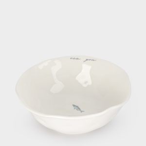 Салатник большой с рыбками "Sea World" 21 см в подарочной упаковке