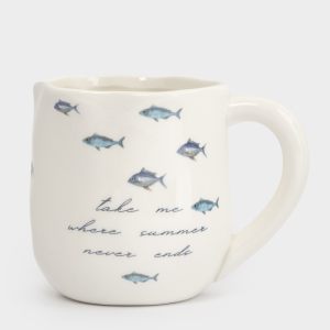 Кружка с рыбками "Sea World" 360 мл в подарочной упаковке