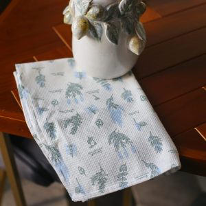 Кухонное полотенце вафельное "Лаванда"