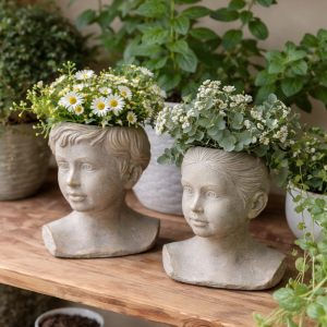 Кашпо "БЮСТ", в ассортименте