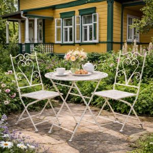 Садовый набор из стола и 2-х стульев "Жардин"