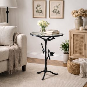 Стол декоративный "Певчая ветвь" с птичкой