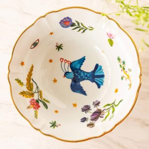 Салатник "Floral Bird" Fabula 23 см