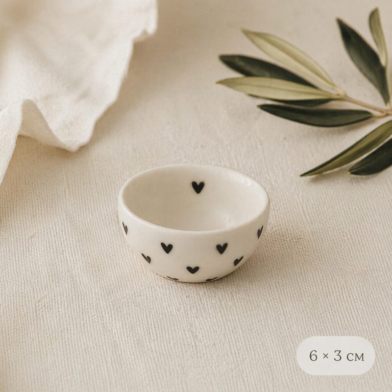 Соусник "Hearts/Stripes/Flowers"