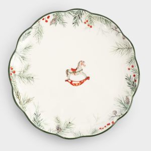 Тарелка десертная "Festival - Лошадка" 24 см в подарочной уавковки