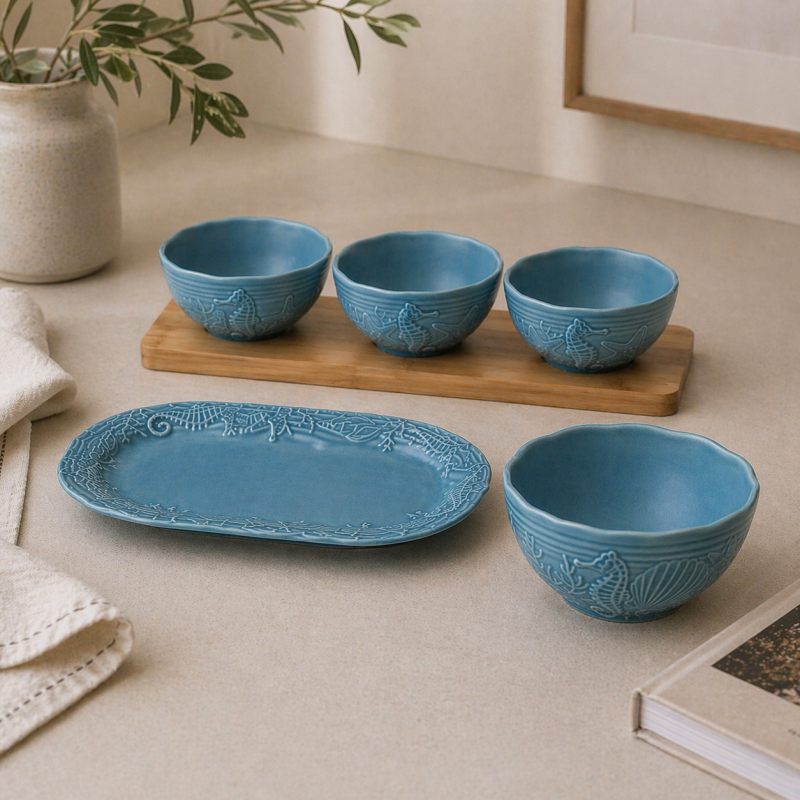 Набор для сервировки в морском стиле "Marine world"