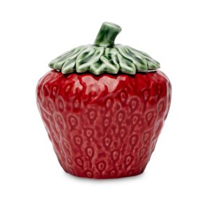 Ёмкость с крышкой "Земляника" от Bordallo Pinheiro