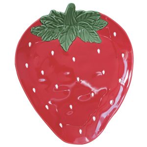 Тарелка сервировочная "Jardin Des Fraises" 25,5х21см