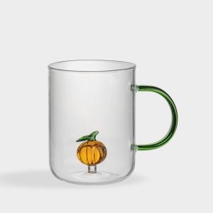 Стеклянная кружка "Bright pumpkin" 450мл