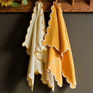 Набор кухонных полотенец "Trendy Ruffles" из хлопка 50х70см в подарочной упаковке