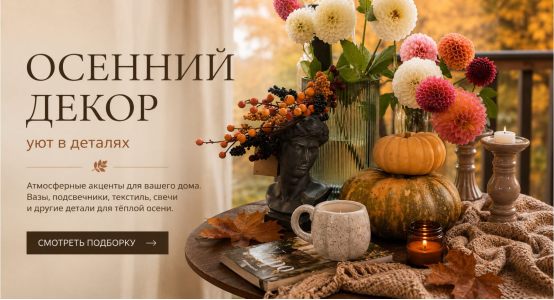 Осенний декор