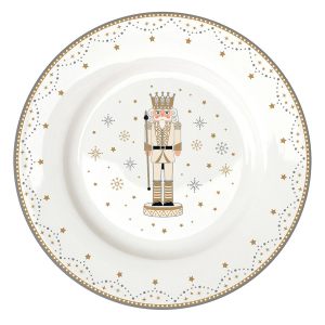 Новогодняя тарелка десертная "Royal Nutcracker" 19см