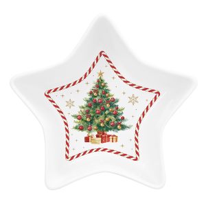 Новогодний салатник "Christmas Tale" 15см в подарочной упаковке